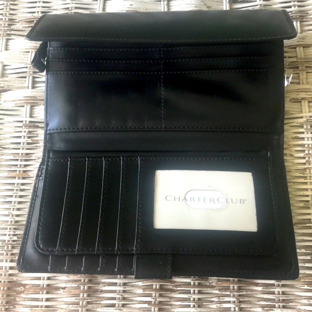 Black Leather Wallet 💶